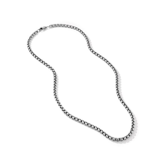David Yurman Chain Rope Necklace Womens Sterling Silver 32" Lobster Clasp Stack - Picture 11 of 11